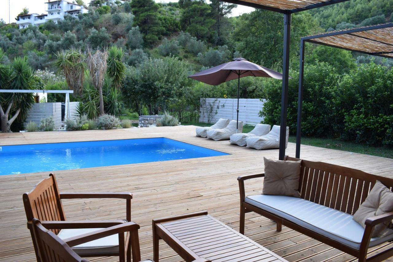 Serenity Luxury Villa, Skiathos Agia Paraskevi  Exteriér fotografie